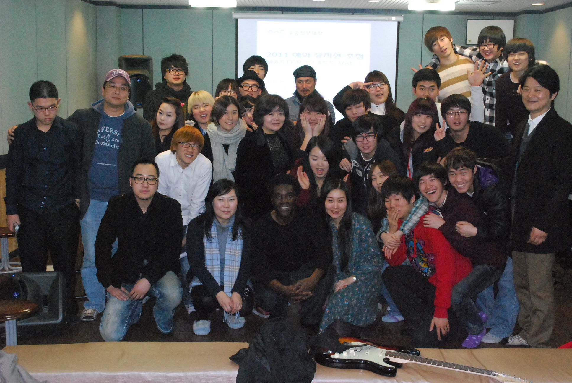 2011년 1일 17일- 19일 Master Class 말론샌더스 초청강의